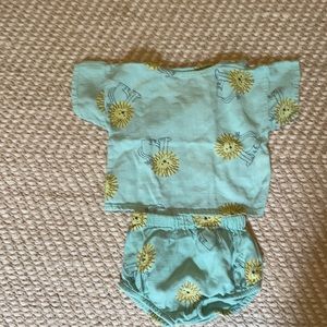 BOBO CHOSES - Pet a Lion All Over Woven Matching Set